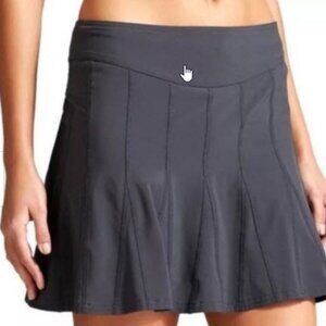 ATHLETA WEAR ABOUT SKORT SIZE 12 DARK GRAY